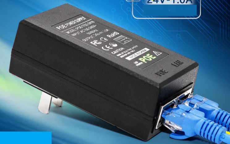 Nguốn POE 24V 1A cho camera, modem, swicth....