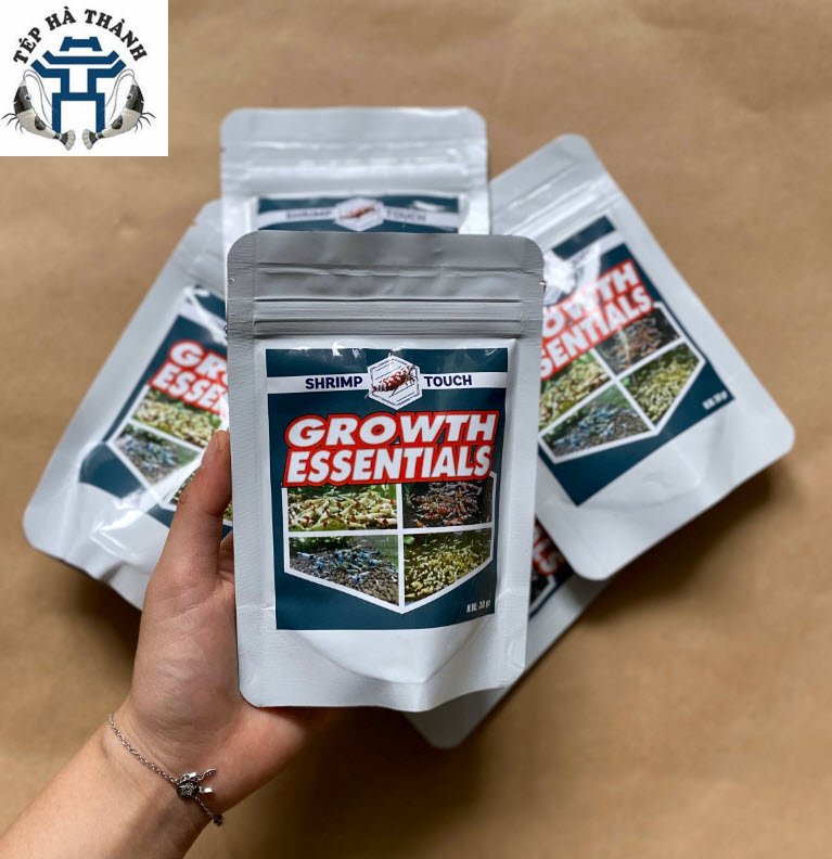 [Hoàn Tiền 10%] Thức Ăn Tép Cảnh Growth Essentials (Gói 30gr)
