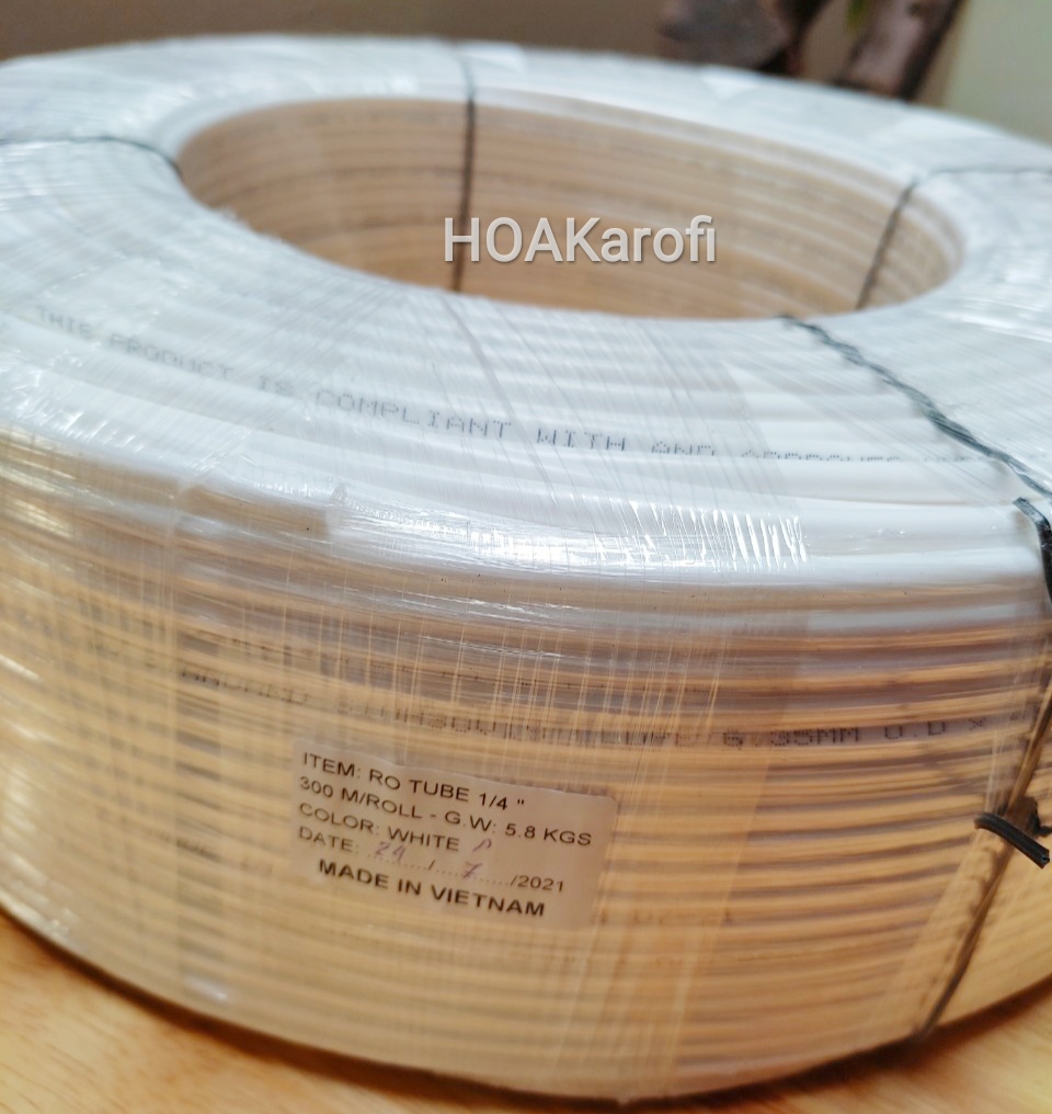 Dây Phi 6 - Phi 10 Cho Máy Lọc Nước - Máy Phun Sương - 1m