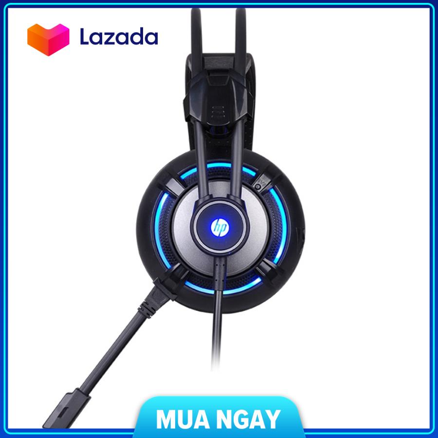 Headphone HP H300 led (USB + 3.5mm)