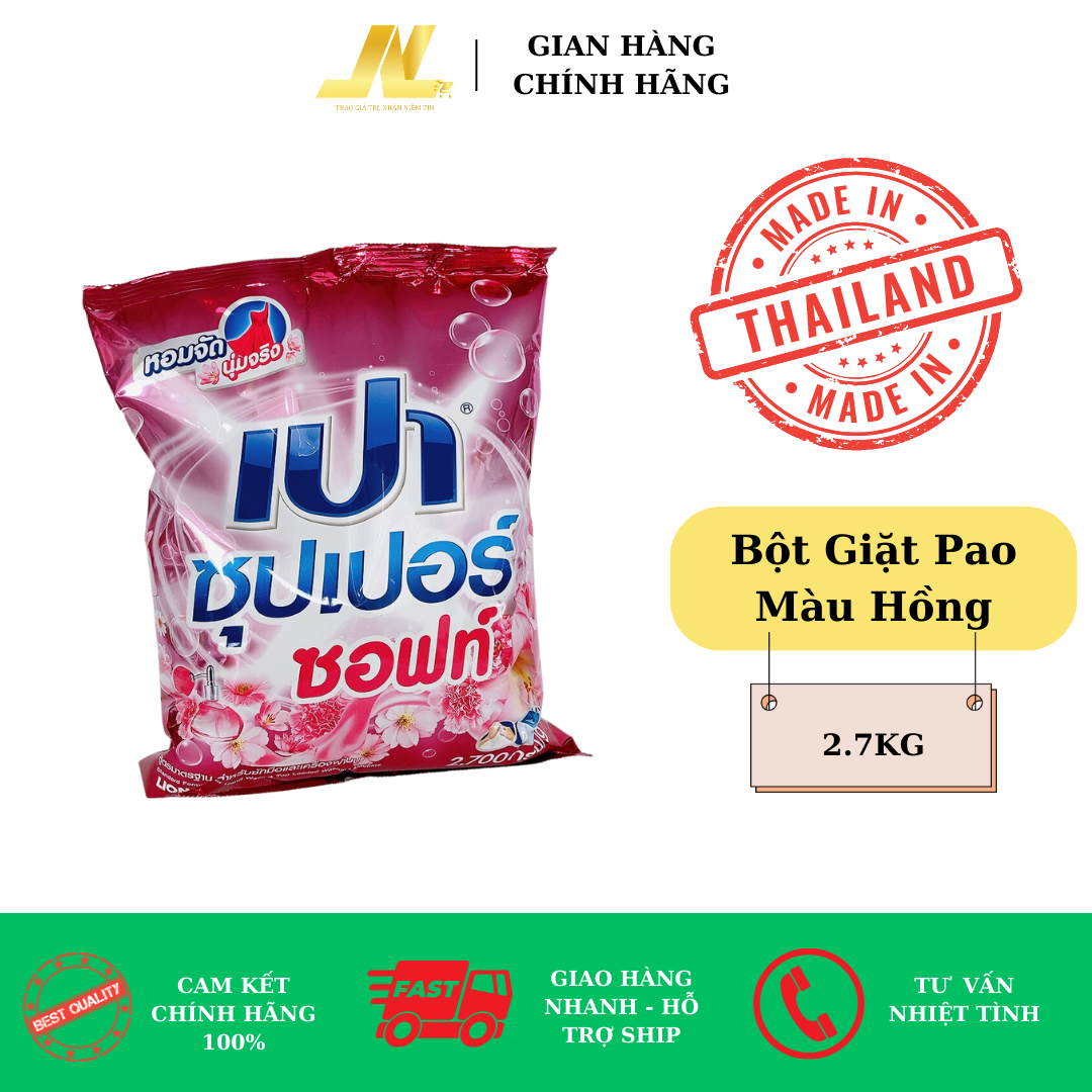 Bột Giặt Pao Thái Lan 2.7KG