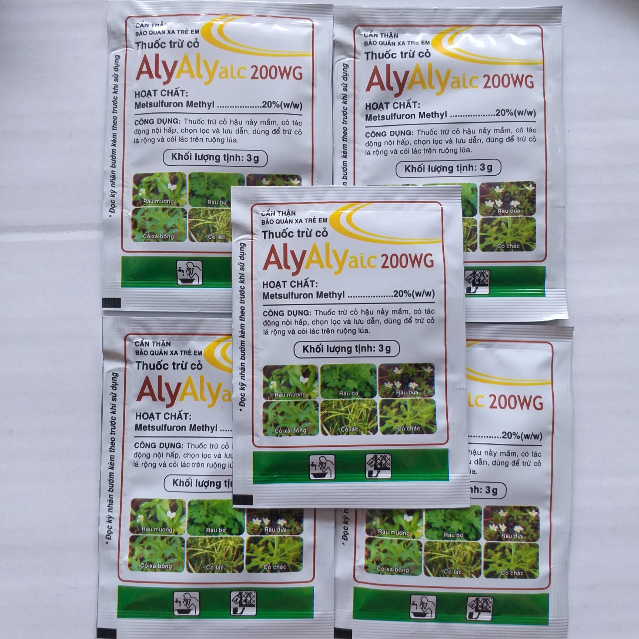 Thuốc trừ cỏ Aly Alyaic 200WG - 8Gr