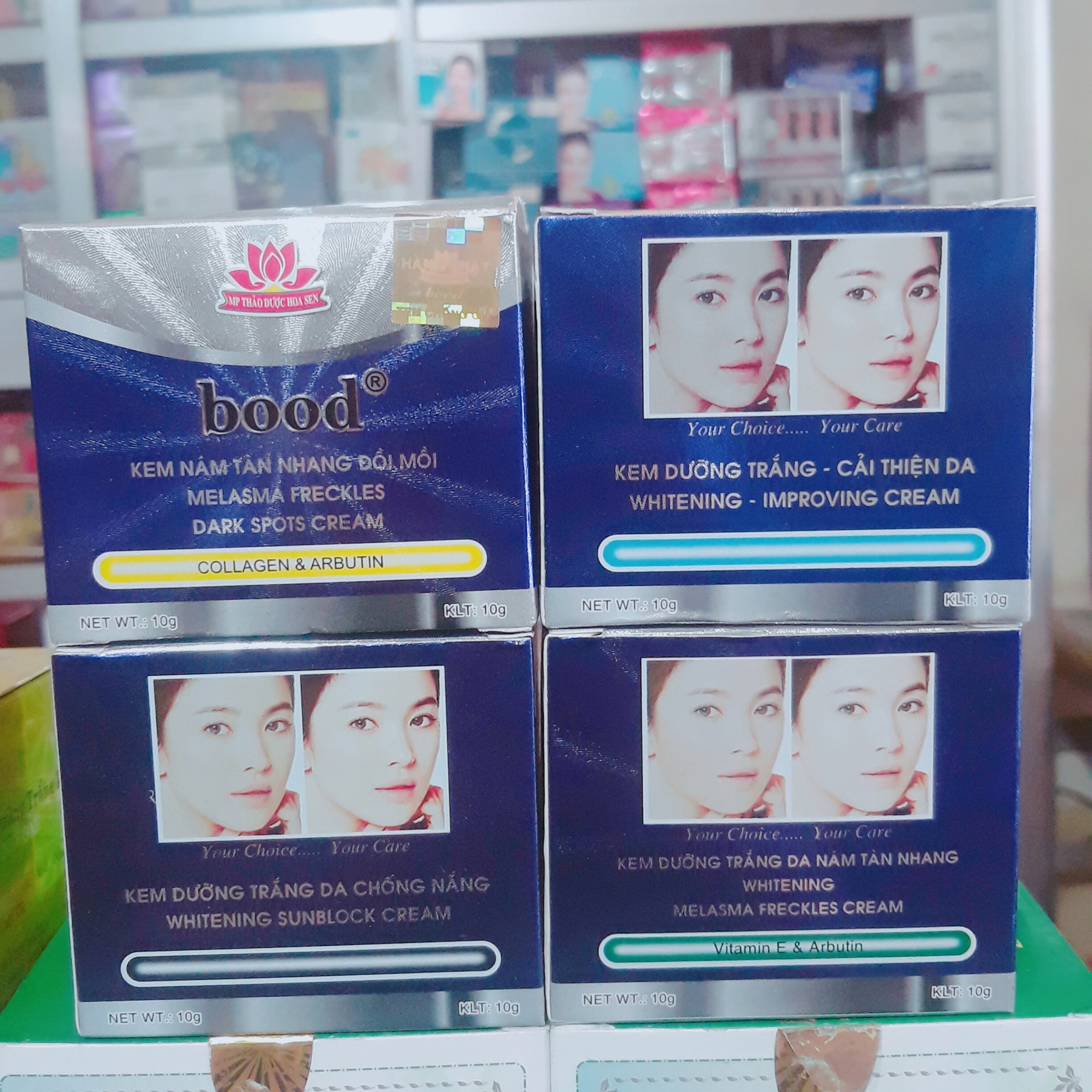 Kem Bood đủ mẫu 10g