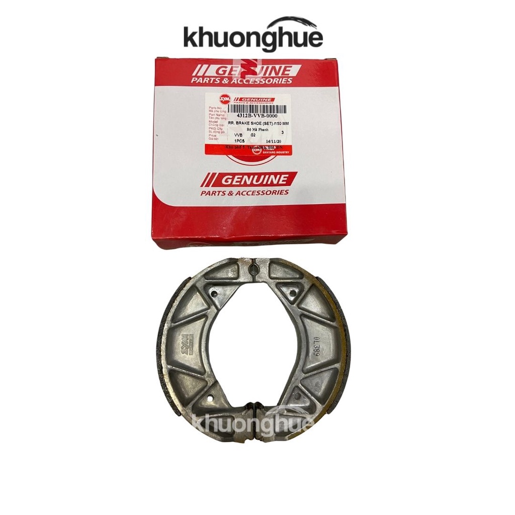 Má Phanh Đùm Sau (Bố Thắng) Xe Shark Chính Hãng SYM