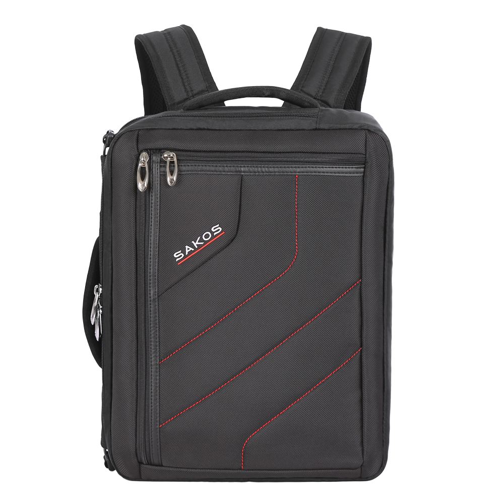 Cặp Đa Năng SAKOS FLASH 19 - Ngăn Laptop 15.6 inch, Chất liệu trượt nước, Chống thấm, Tùy biến linh hoạt.
