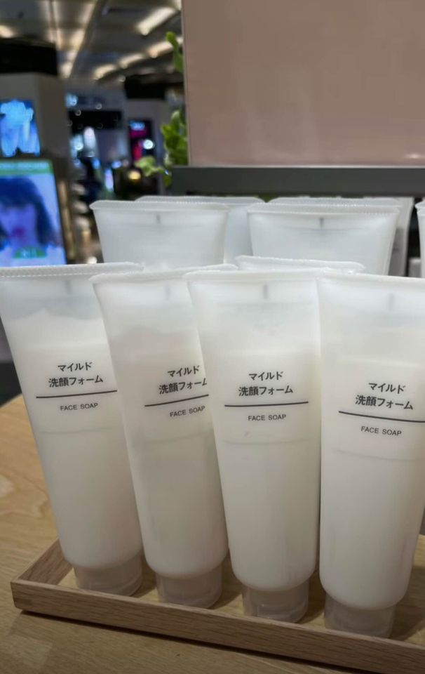 (Xả hàng nghỉ dịch) Sữa rửa mặt Muji Nhật Bản