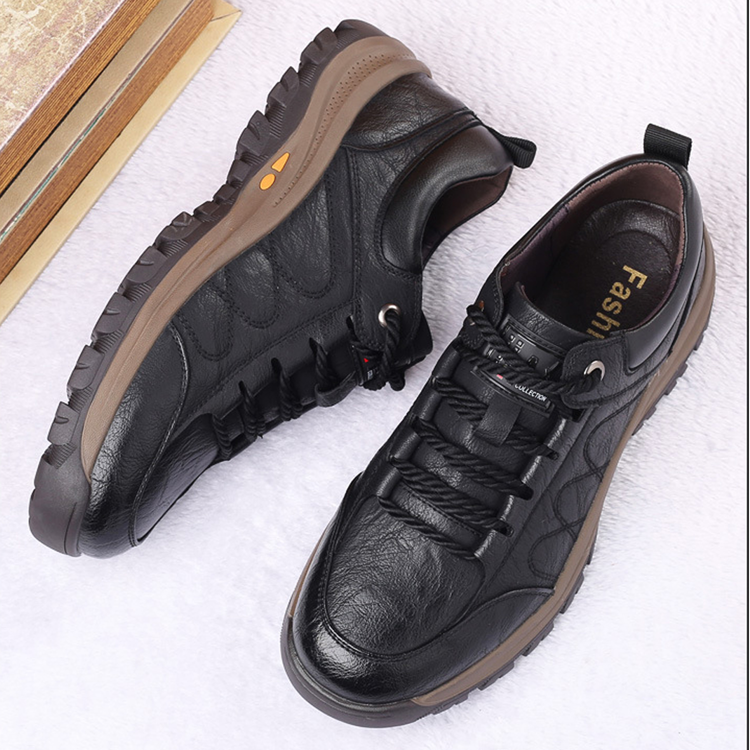 Giày Sneaker Nam Thể Thao Da Cao Cấp GN10