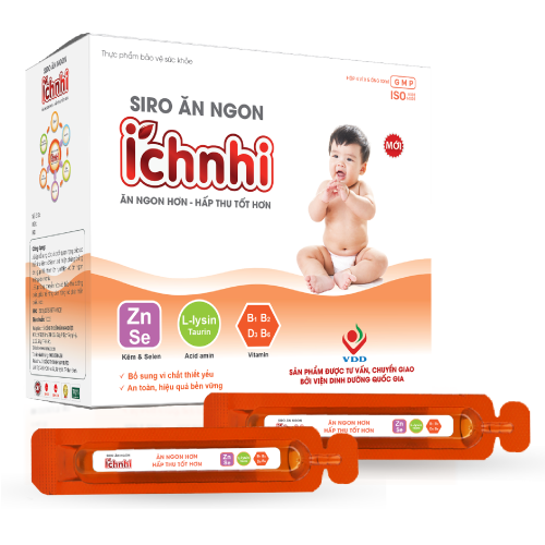 Siro Ăn Ngon Ích Nhi - Giúp bé ăn ngon, tăng sức đề kháng