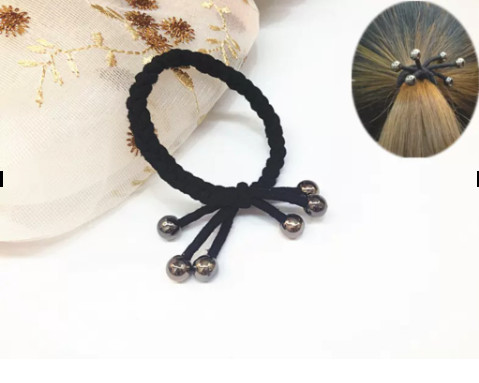 Dây thun cột tóc, đồ cột tóc nữ, dây buộc tóc hình nơ có hạt châu