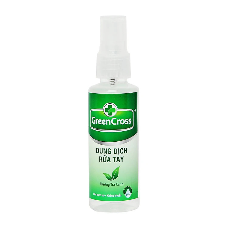 Dung dịch rửa tay GREEN CROSS 70ML