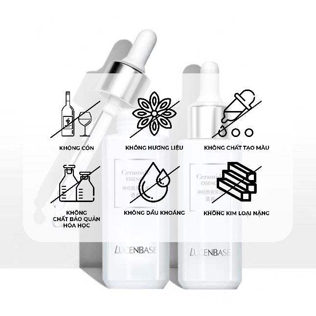 [LUCENBASE] Tinh chất Ceramide Essence dưỡng ẩm phục hồi dịu da