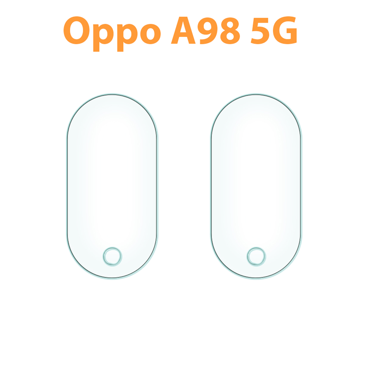 Bộ 2 cường lực dẻo camera Oppo A98 5G
