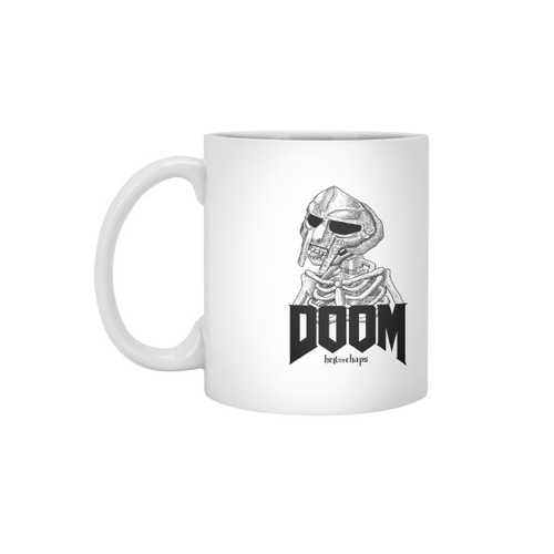Ly cốc sứ cao cấp hình mf doom