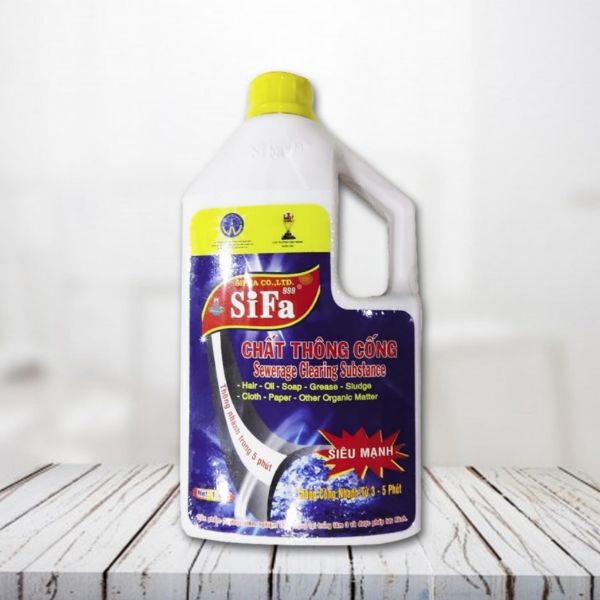 [HCM]chai chất Thông cống SIFA lớn 1400g
