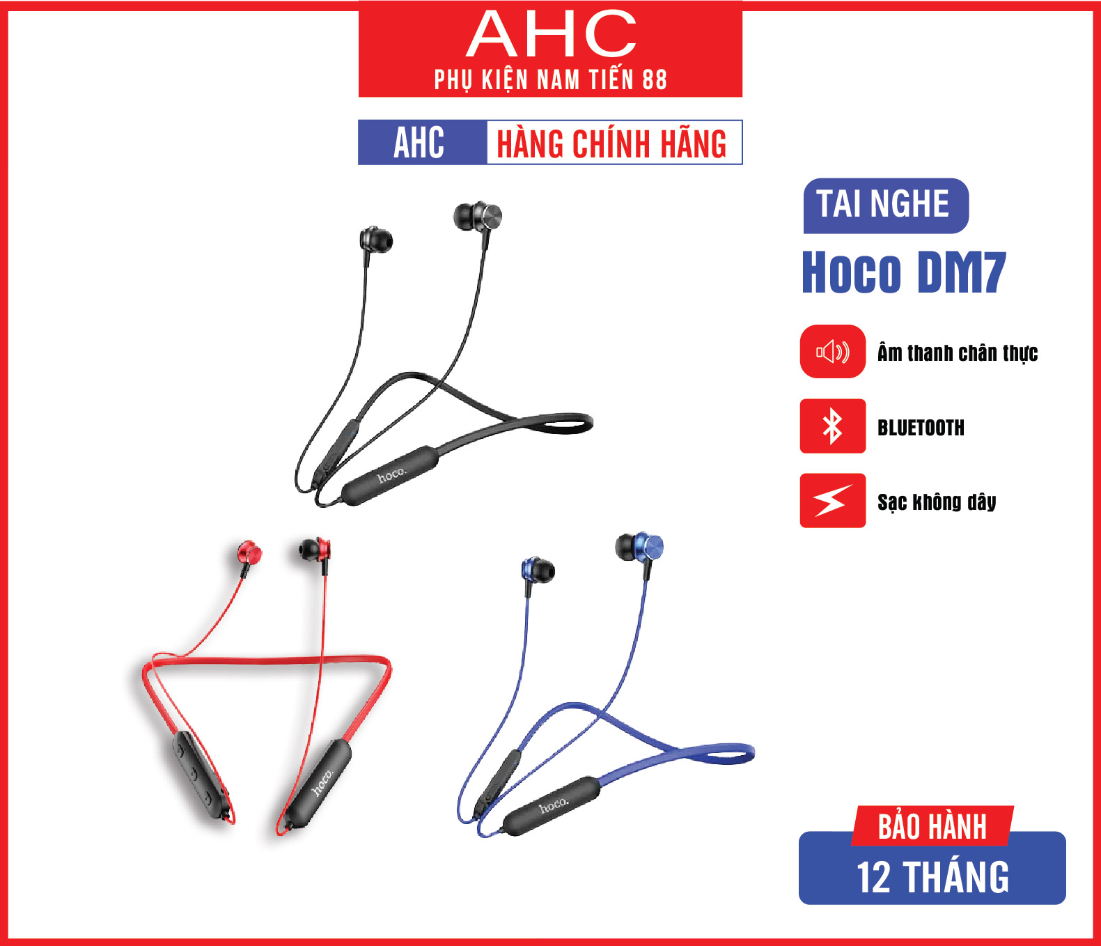 Tai nghe bluetooth Hoco DM7
