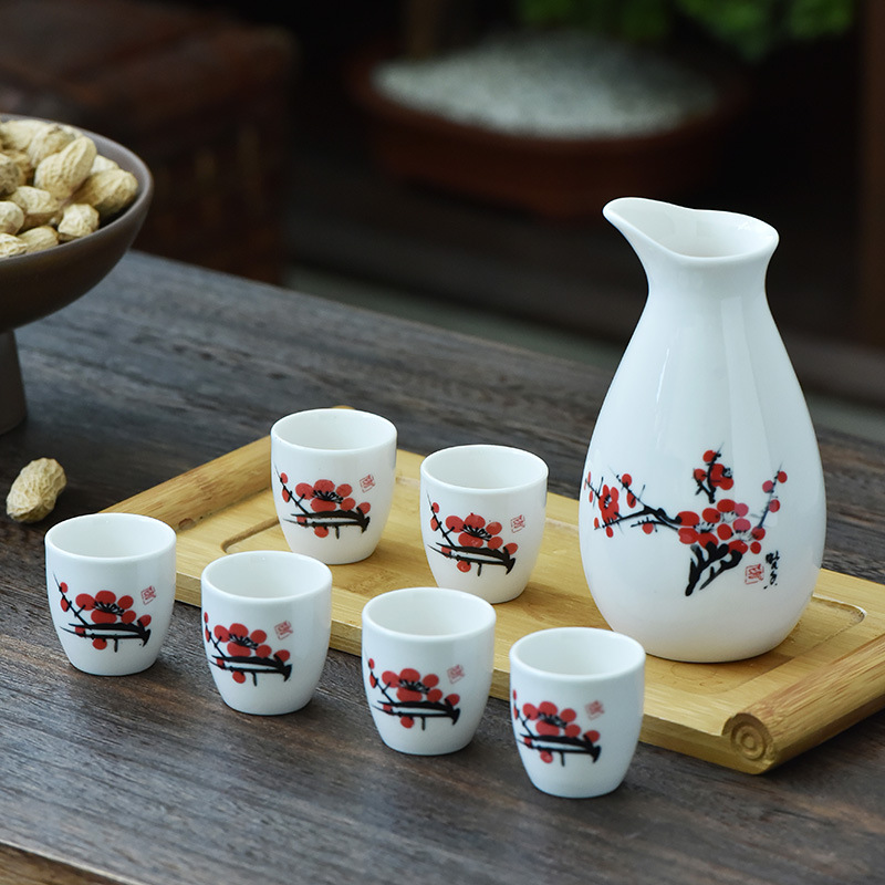 Bộ Chum (bình) + 06 chén