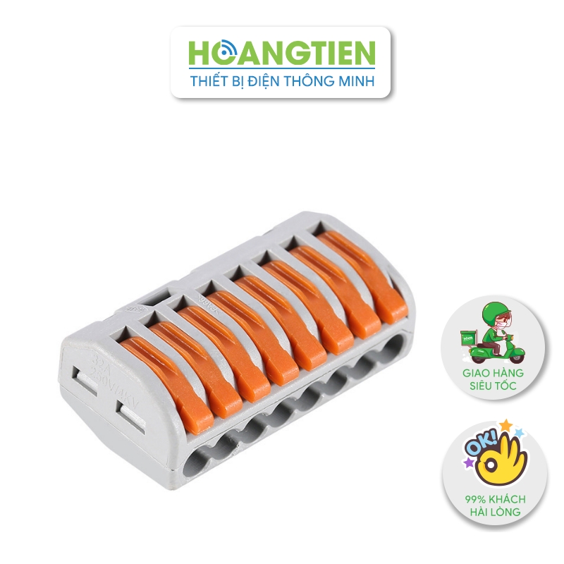 [HCM]Cút nối dây điện KV774 8 cổng