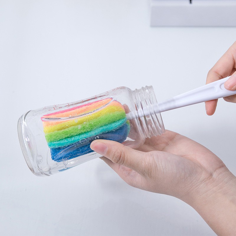 Cây cọ rửa ly 7 màu