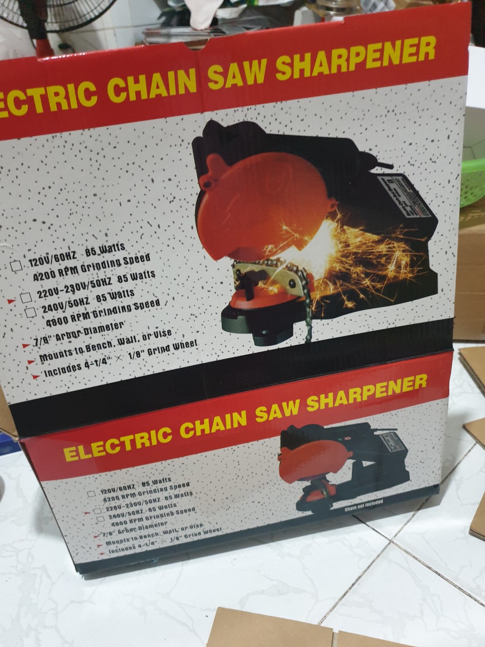 MÁY MÀI SÊN mài xích máy cưa Ảnh thật
