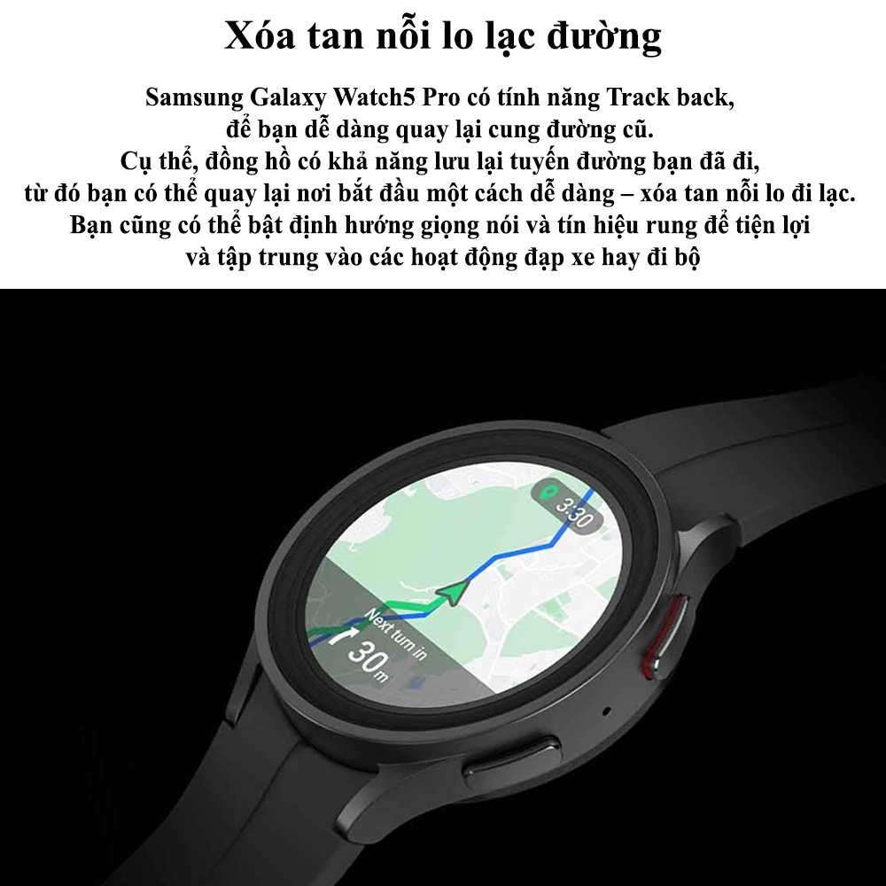 [Tặng cường lực] Đồng hồ thông minh Samsung Galaxy Watch 5 Pro