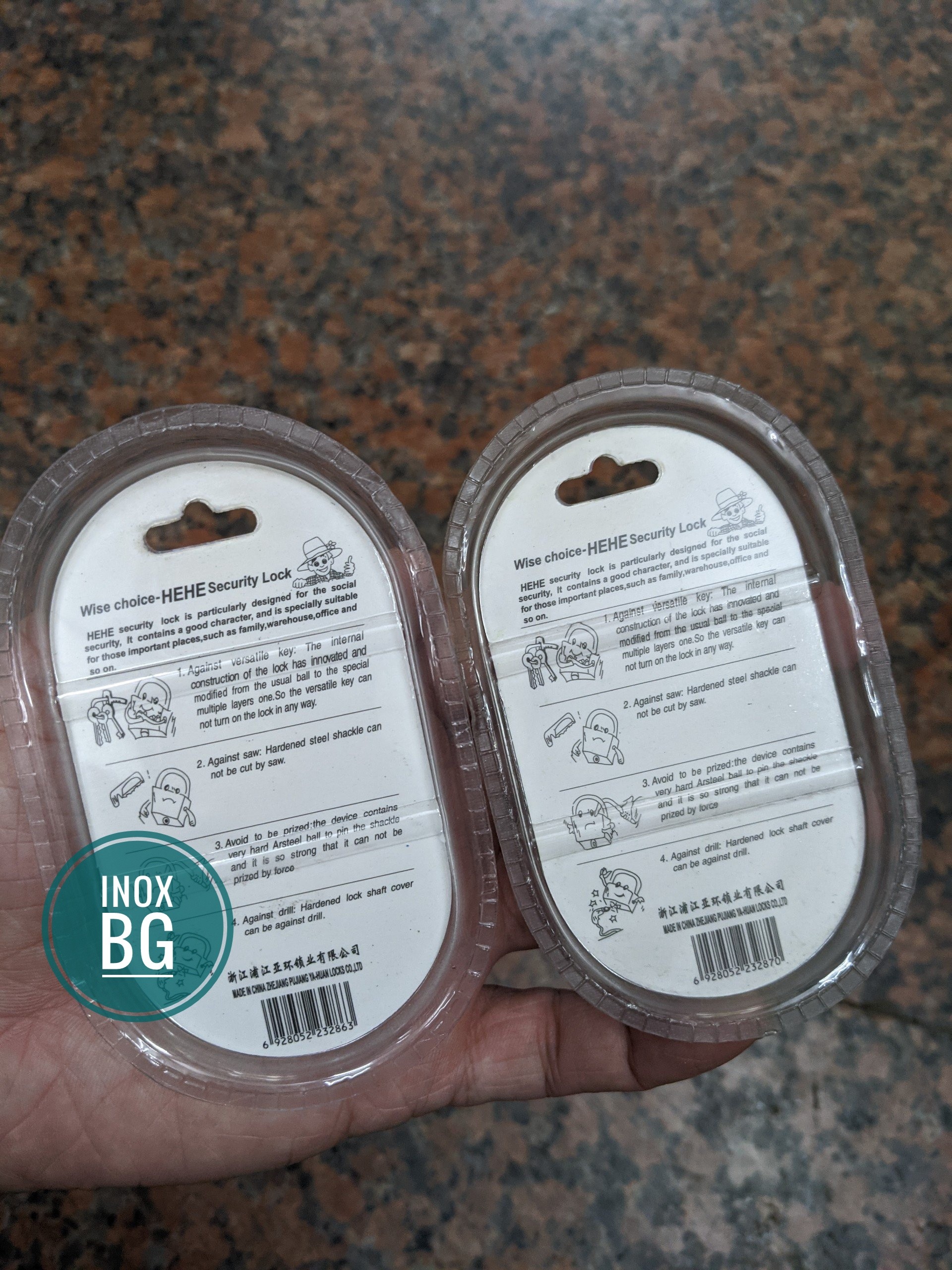 Khoá Mini Vali, khóa vali dùng chìa, khóa tủ...