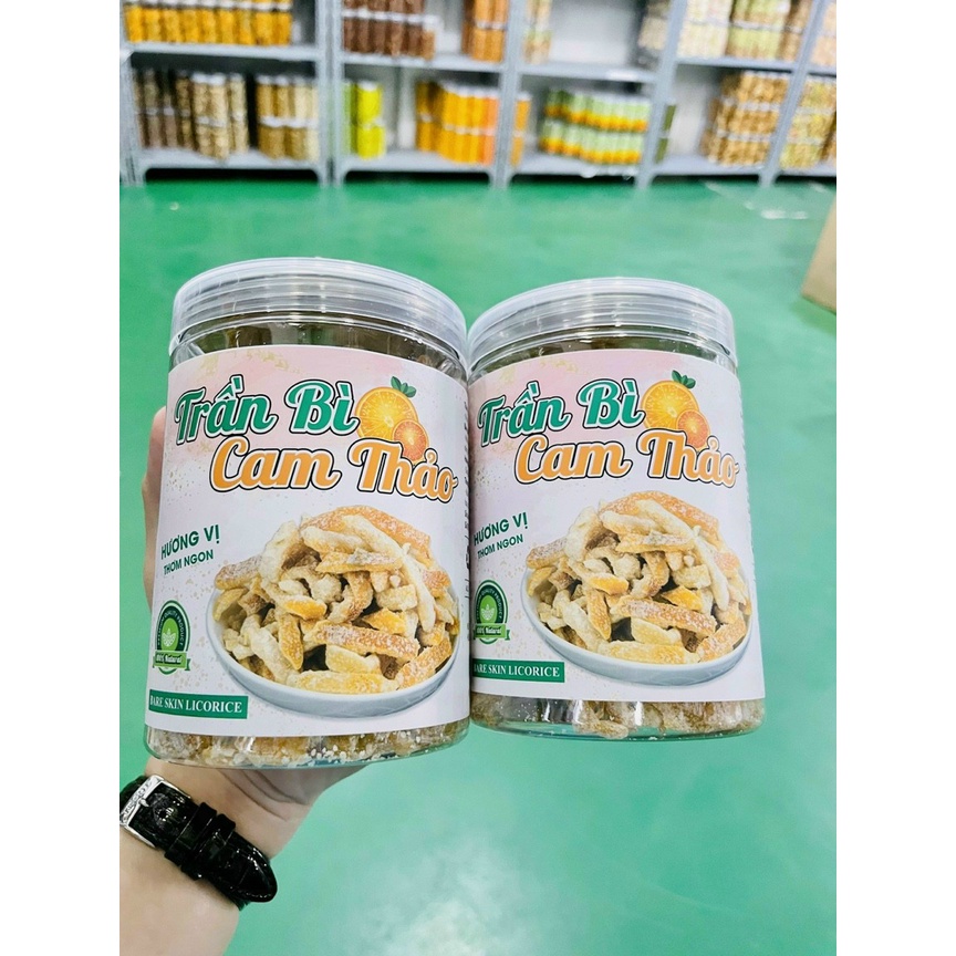MỨT TRẦN BÌ CAM THẢO 300g