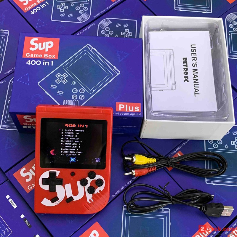 Máy chơi game 4 nút cầm tay SUP 400 trò chơi