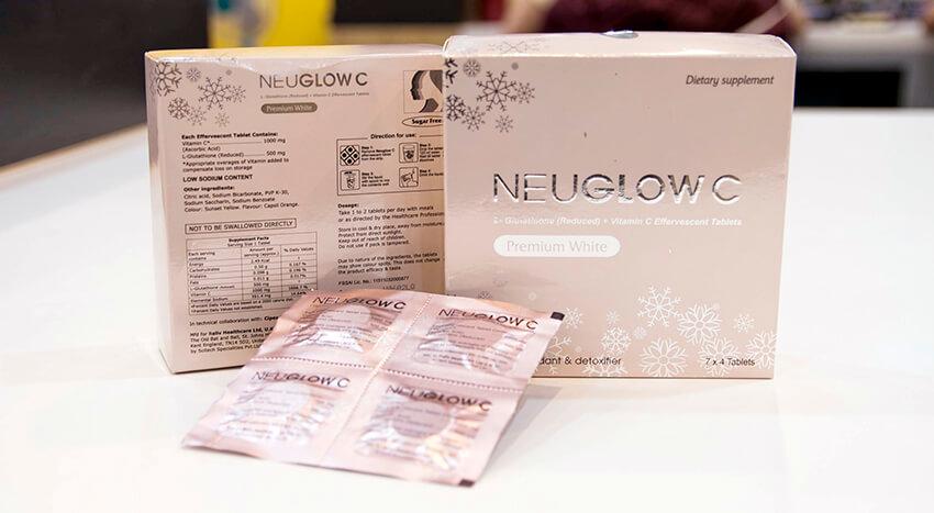 Viên sủi trắng da Neuglow C Cao Cấp