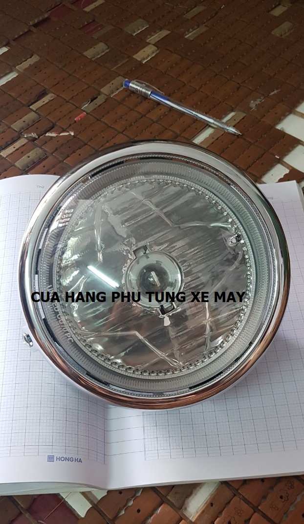 Pha đèn gắn xe Cub đời mới bền, đẹp