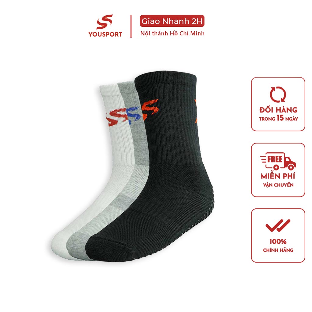 Combo 3 Đôi Tất Chống Trơn Lửng