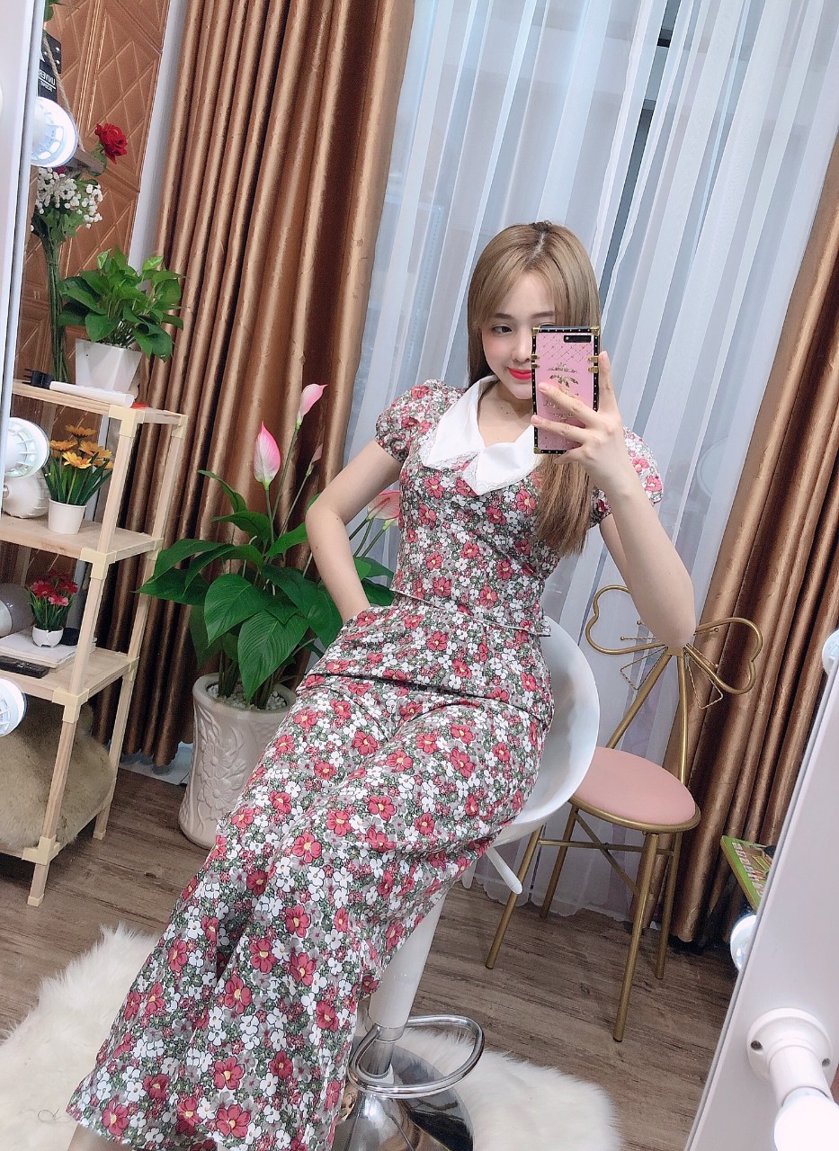 Sét bộ hoa nhí cổ sen-HC