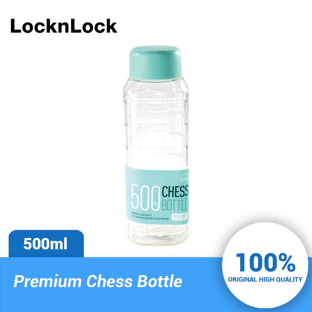 Bình Nước Nhựa Chess Lock&Lock 350ml - 500ml HAP815 HAP816