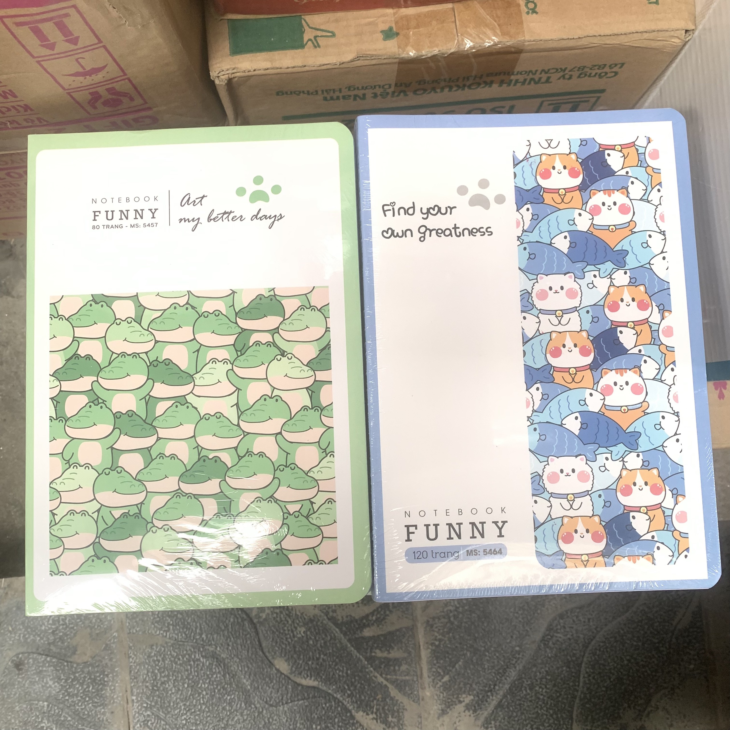 Vở FUNNY 80 trang 5457 (Dòng kẻ ngang)