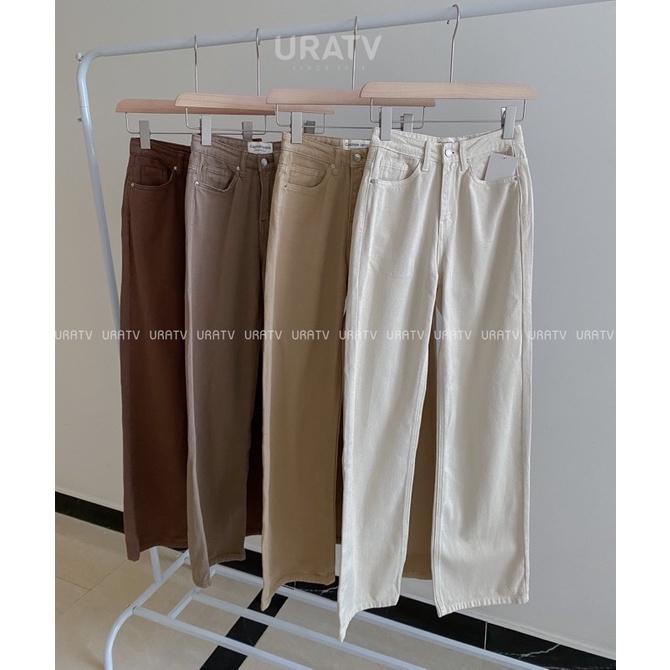 [ẢNH THẬT-CÓ SẴN] Quần suông dài màu captain