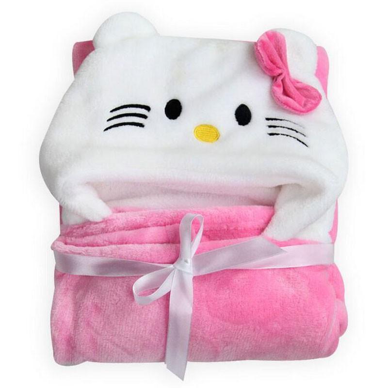 [Ho Chi Minh] cartoon hooded beach bathing towel for babies