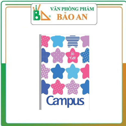 Vở Kẻ Ngang Campus So cute 80 Trang