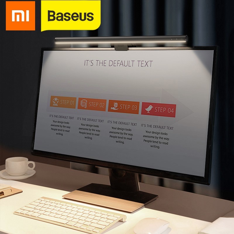 Xiaomi Baseus Youth Screen Light Home Office Computer Laptop Screen Book light For LCD Monitor Lamp Study Reading Light PC night Light