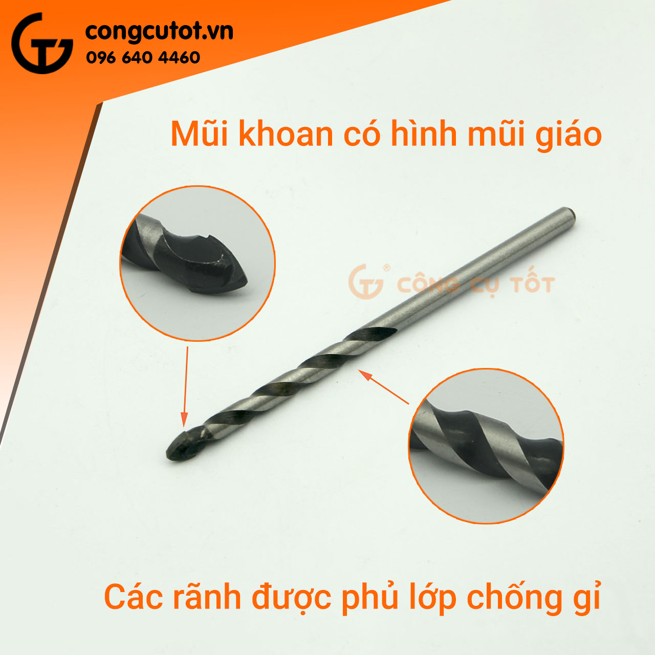 Mũi khoan đa năng các cỡ 4-12mm