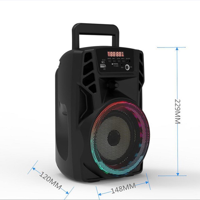 Loa bluetooth kèm míc hát mk 601