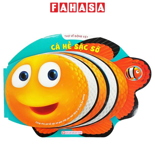 Fahasa - thơ về động vật - cá hề sặc sỡ