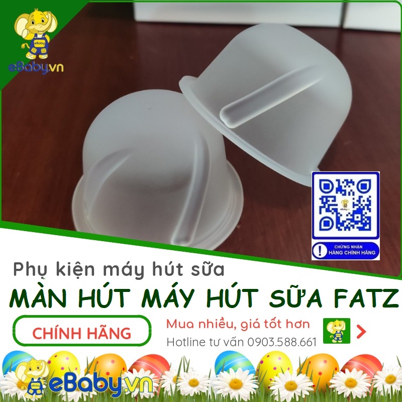 Màn hút máy hút sữa Fatz | Màng silicon chặn sữa cho máy hút sữa Fatz Điện đơn và điện đôi | CHÍNH HÃNG