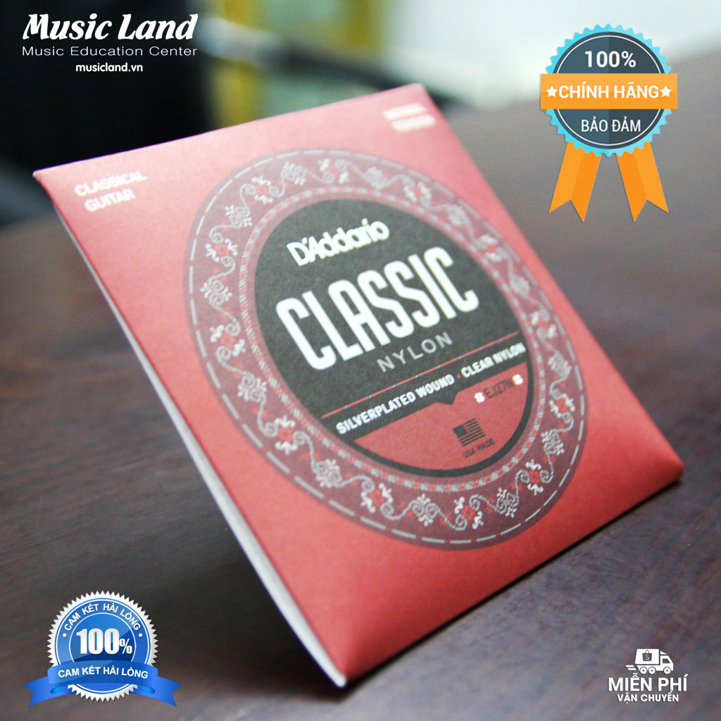 Dây Đàn Guitar Classic D'Addario EJ27N - Chính Hãng