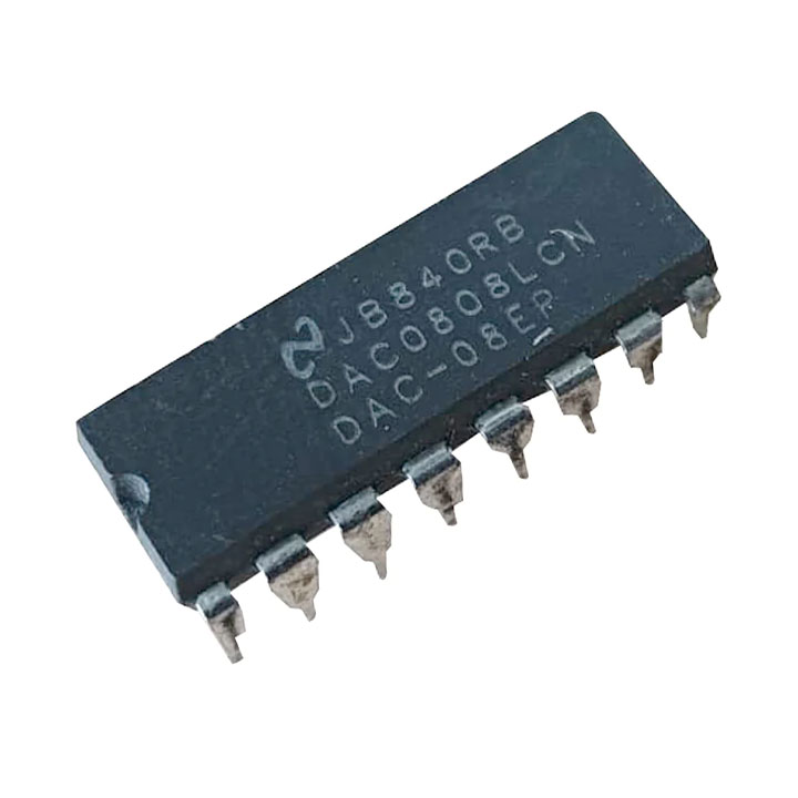 Ic chuyển đổi kĩ thuật số dac0808 dip16