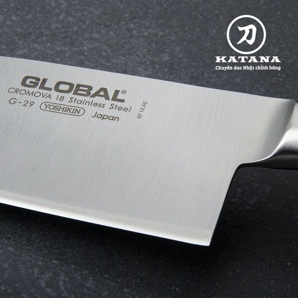 [Trả góp 0%]Dao bếp Nhật cao cấp Global G29 Slicer (180mm)