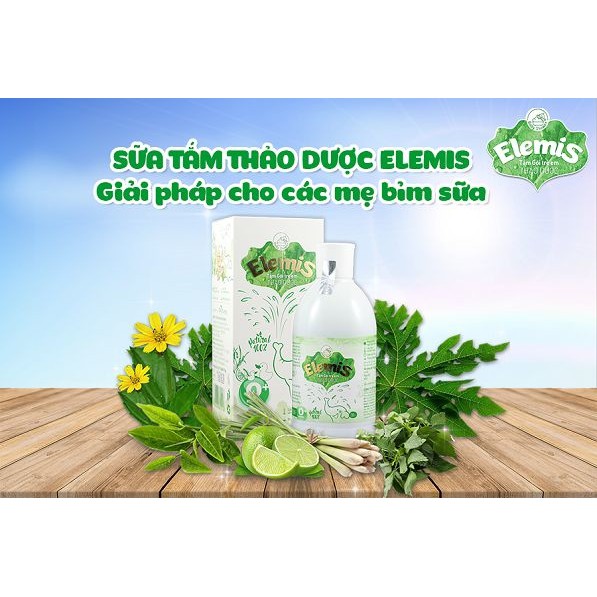 Nước Tắm Gội Thảo Dược Baby Elemis 200ml
