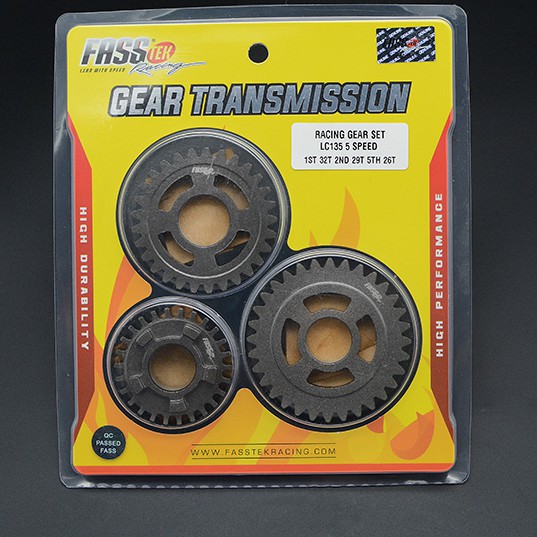 [HCM]BỘ SỐ LẺ FASSTEK 1/2/4 CHO EXCITER 135 / 4 số & 1/2/5 5 SỐ