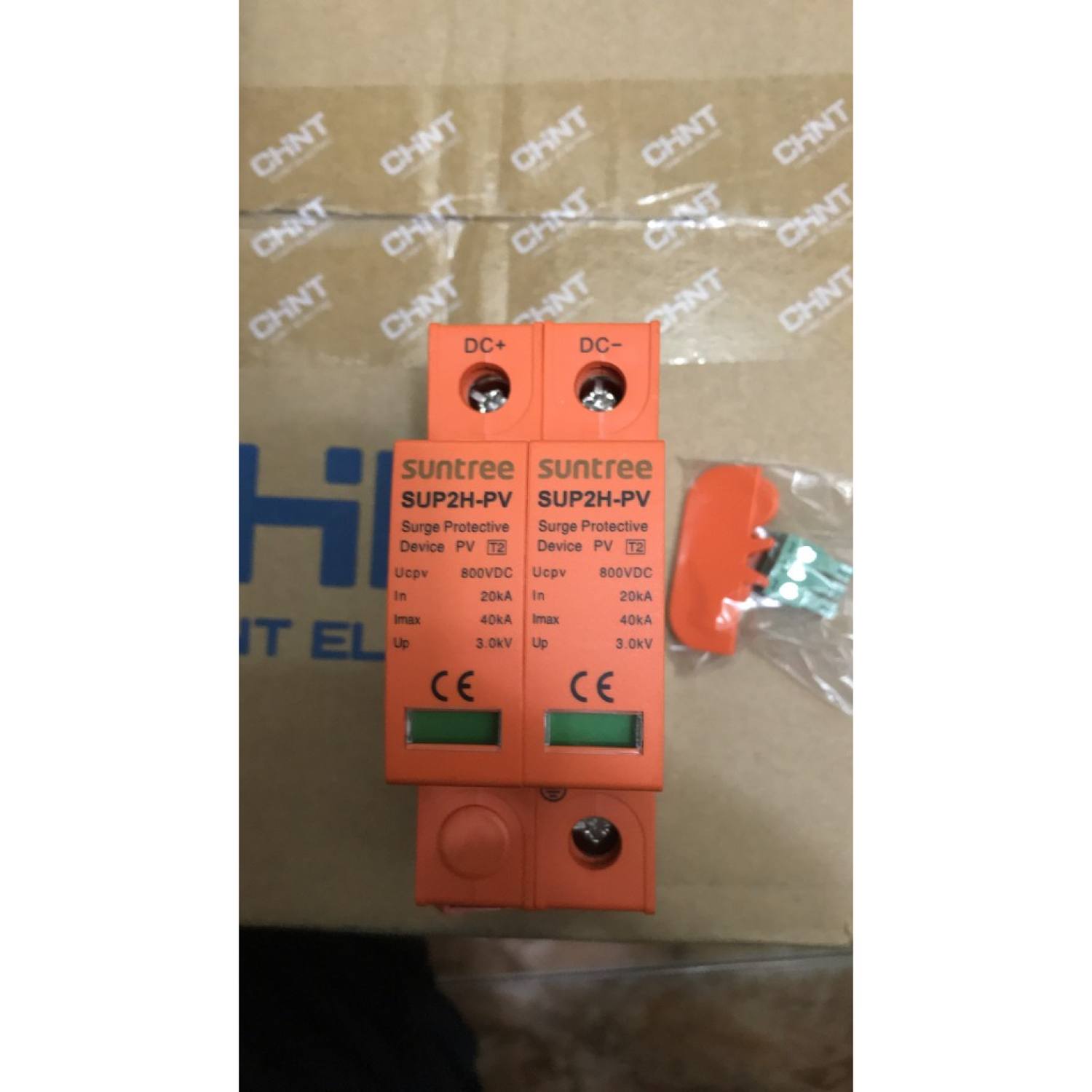 [Suntree] Chống sét bảo vệ mạch DC 2Pha SUP2H-PV 500VDC hoặc 800VDC
