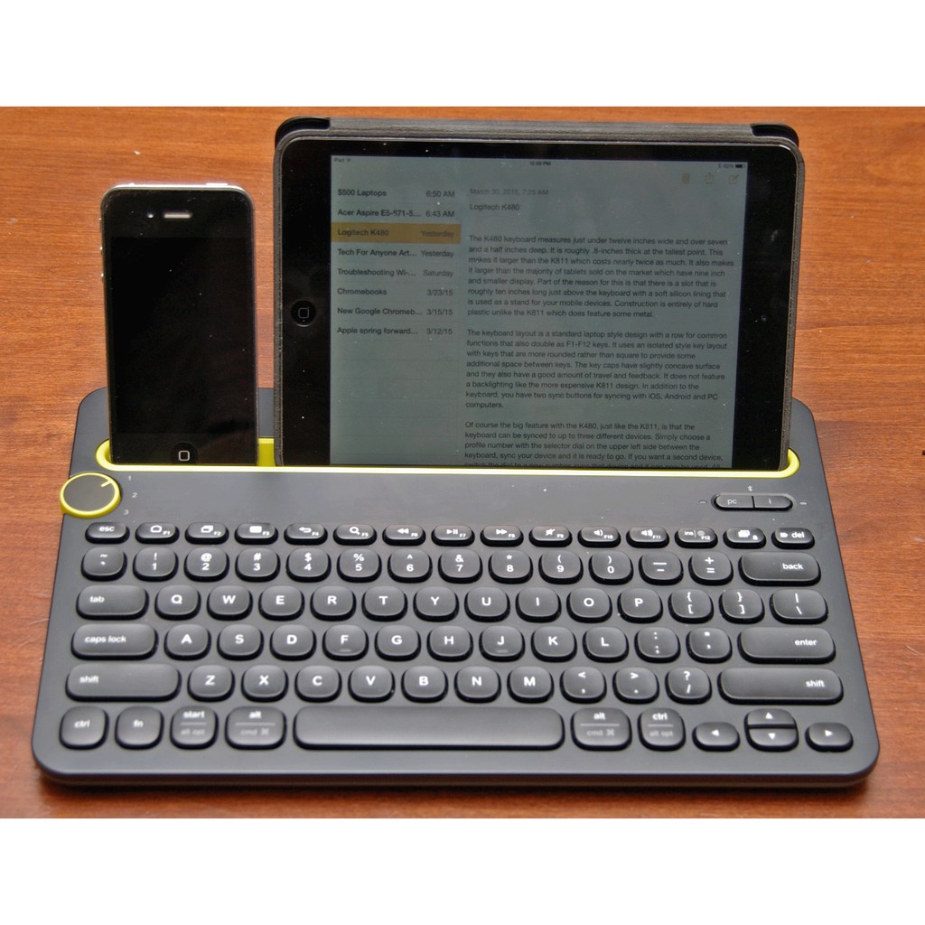 Bluetooth keyboard Logitech K480 genuine, for iOS, Android and window