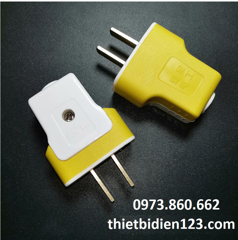 Phích cắm quay ngang 3 chấu