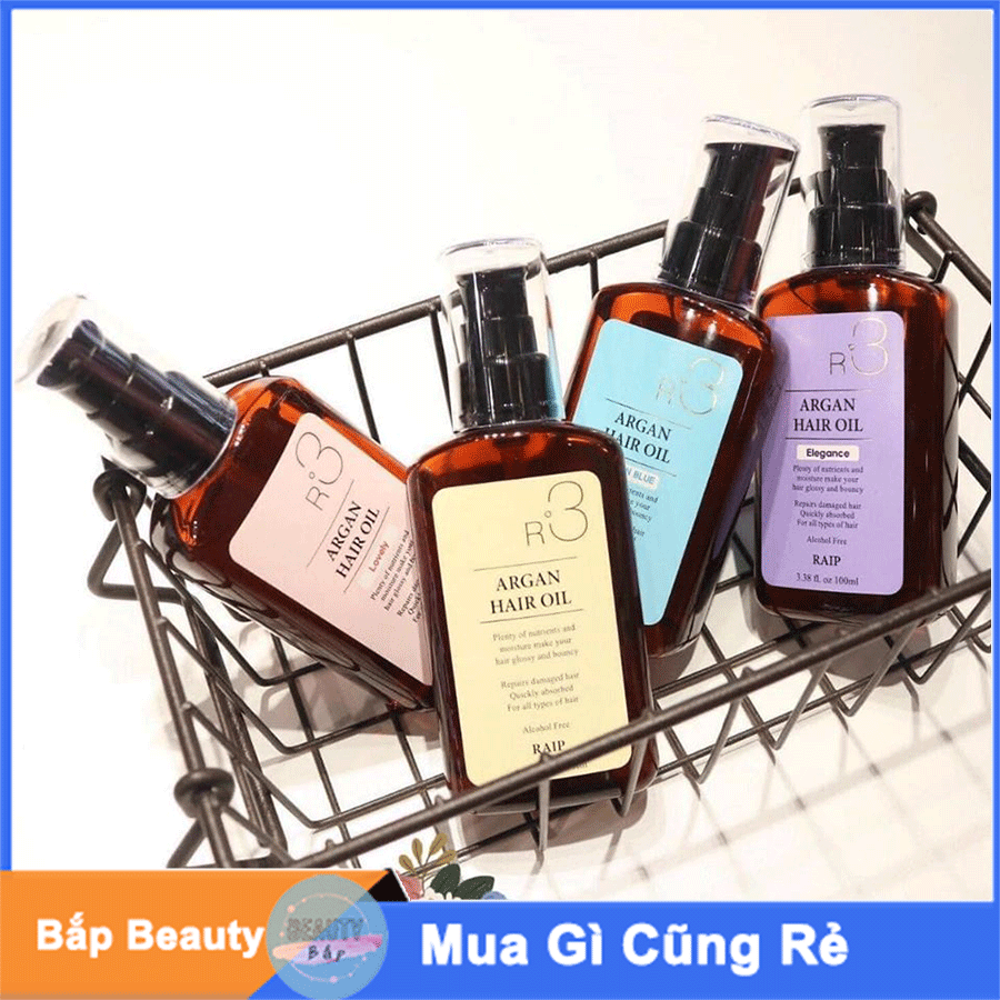 Tinh Dầu Dưỡng Tóc Raip R3 Argan Hair Oil 100ml